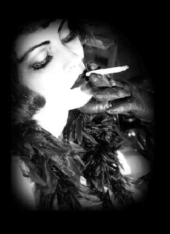 Pola Negri Rudolph Valentino Cigarette B