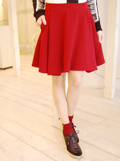 mame/RED SKIRT !!!!!!!　by takako_f0053343_15135498.jpg