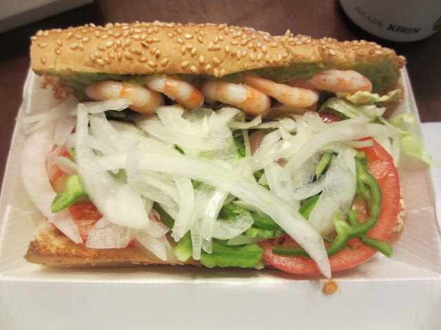subway「えびアボカド」_c0212604_70487.jpg