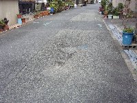 お待たせしました･･･1年ぶりに道路舗装実現！_c0133422_23331053.jpg