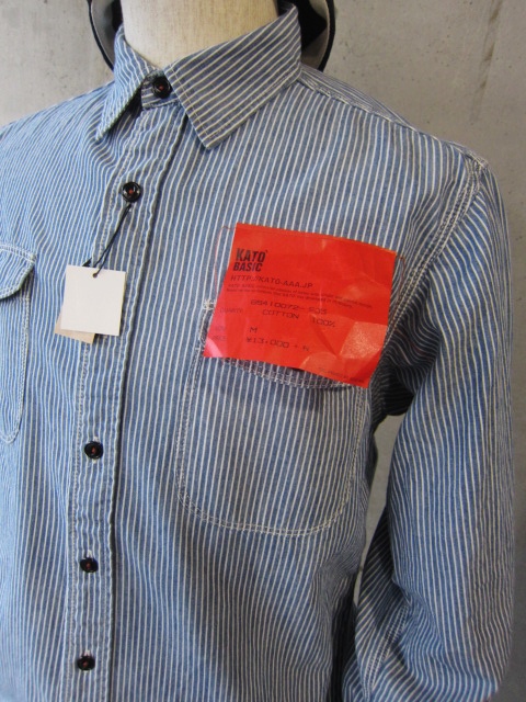 Kato BASIC & Kato AAA 。。。SHIRTS、シャツ、しゃつ、、、!★!_d0152280_2132910.jpg