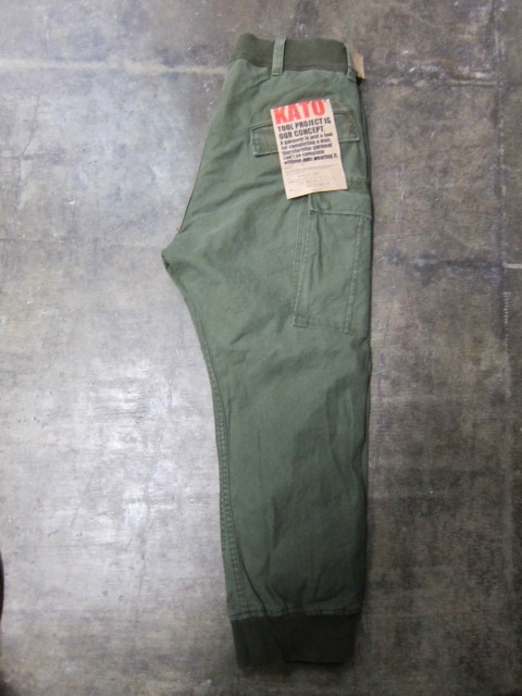 Kato ・・・ Military Cropped RIB PANTS 。。。最高ーです★★★_d0152280_3122736.jpg