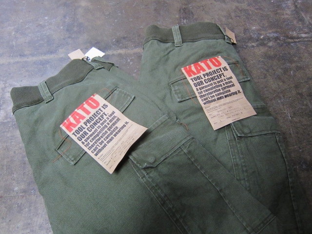 Kato ・・・ Military Cropped RIB PANTS 。。。最高ーです★★★_d0152280_3124049.jpg