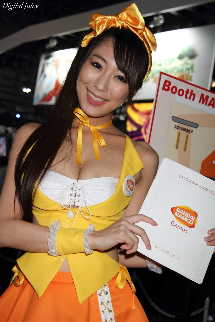 中村美咲 さん バンダイナムコゲームス ブース Digital Juicy