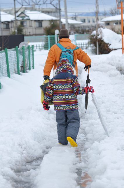 雪道で_c0047919_10591725.jpg