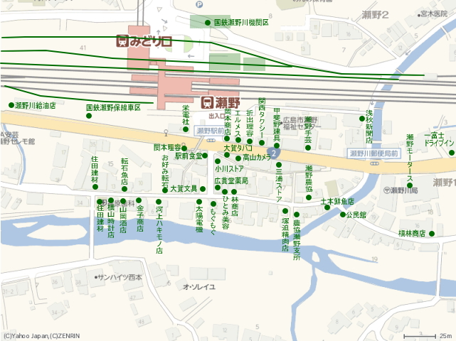 昭和60年（1985）瀬野駅前の住宅地図と現在の様子・その2_b0095061_13194596.jpg