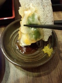 大手町 赤坂ちびすけの一口しそ餃子_f0112873_23392149.jpg