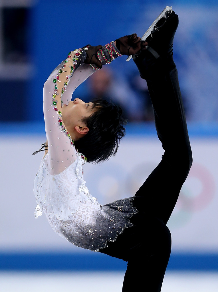 ｿﾁ ｵﾘﾝﾋﾟｯｸ ﾌｨｷﾞｱ : 男子 FS 羽生結弦 金ﾒﾀﾞﾙ!!!_f0039379_19373561.jpg