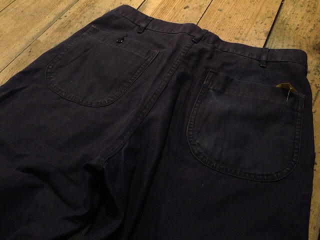 2月19日(水)大阪店ヴィンテージ入荷!!②U.S.Navy編!!DenimCoverall&UtilityPants&10Button!!(アメ村大阪店)_c0078587_1464845.jpg