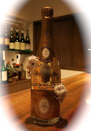 CRISTAL ROSE  CLICALI bottle by Salon de Lotus_c0108595_574860.jpg