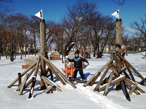 北海道での雪遊び_f0009169_10424679.jpg