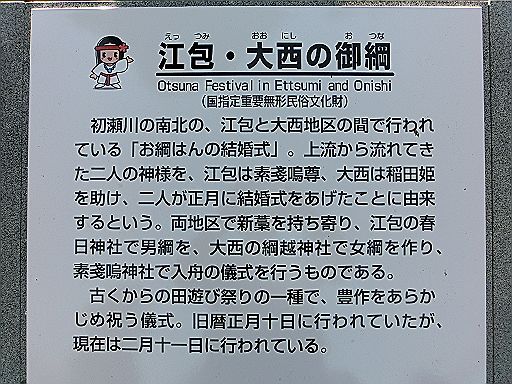 桜井市大西、江包の「御綱(ｵﾂﾅ)」とは。_d0170871_12283934.jpg