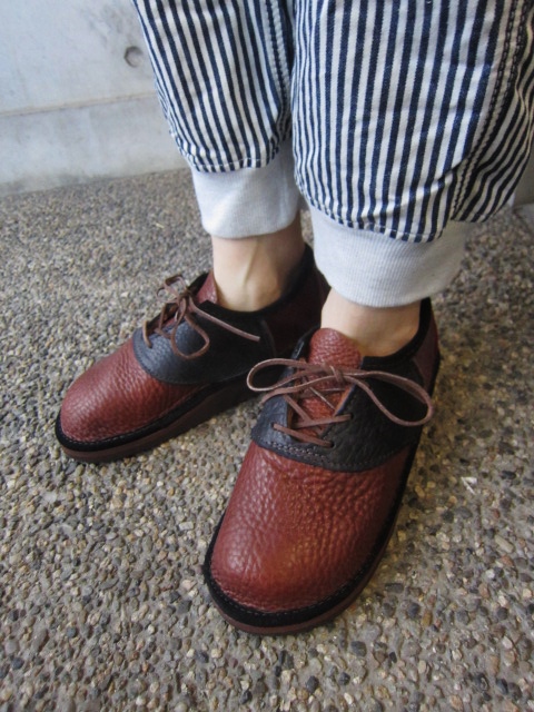 THE SANDAL MAN ・・・ LACE UP SHOES (BULL HIDE LEATHER CRAZY 別注)★★★_d0152280_048506.jpg