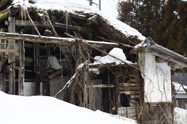 湖北の豪雪地帯ー雪のかやぶきの里_f0288049_12294173.jpg