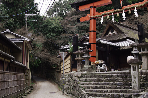 京都の密かな名所、嵐山から「鳥居本」へ_c0257955_182568.jpg