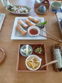 thank youその1 ドキドキしながら まずはランチでおもてなし♪_a0165160_20115725.jpg