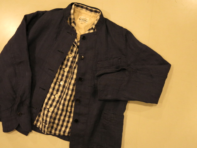 \"KEMPEL × TheThreeRobbers TAILORED VEST／ORDER\"ってこんなこと。_c0140560_1251866.jpg