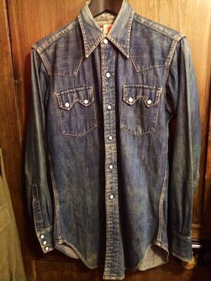 1950\'s LEVI\'S デニムシャツ_a0208155_1765941.jpg