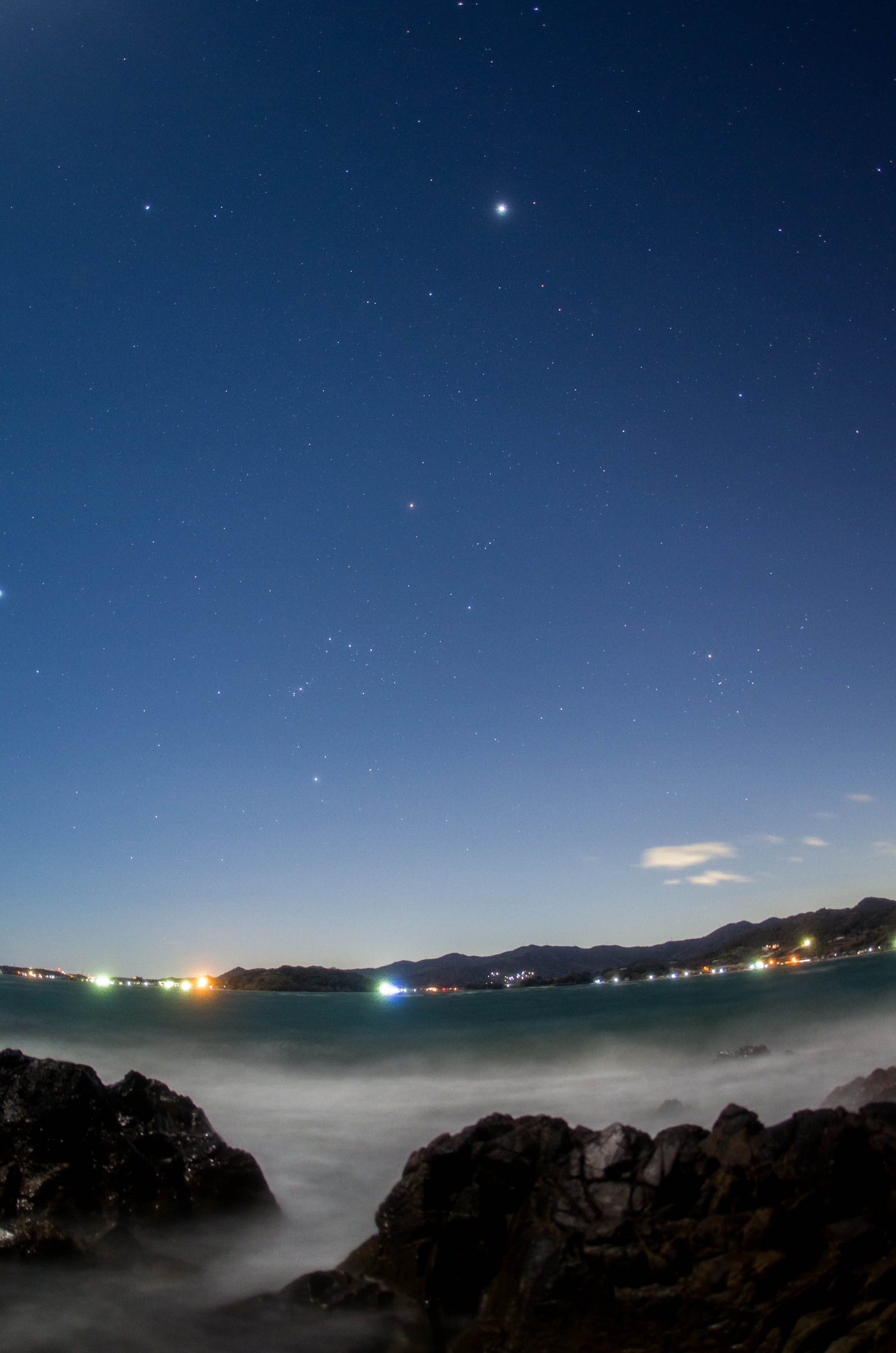 満月の浜名湖 502の星空撮影記 満月の浜名湖 502の星空撮影記