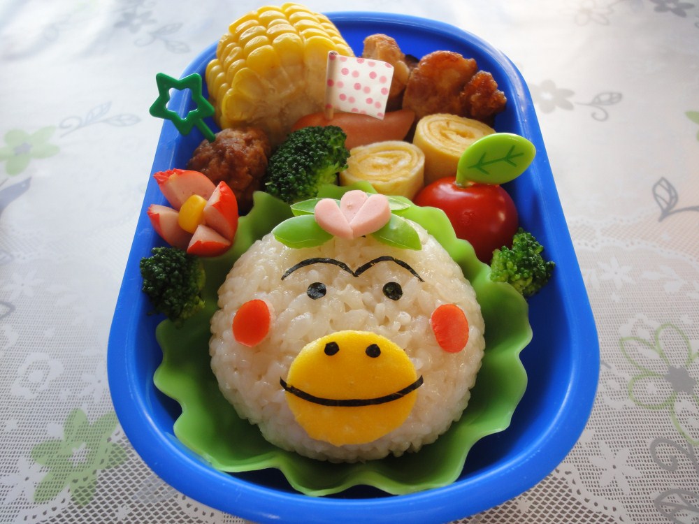 キャラ弁 はなかっぱのお弁当 子連れハワイ旅行blog