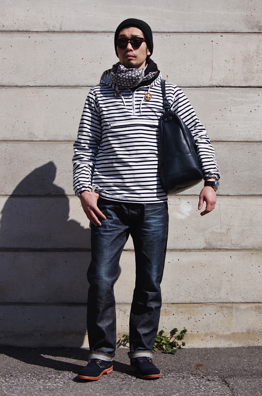 SOPHNET. × nonnative - Marine Border!!_c0079892_20382592.jpg