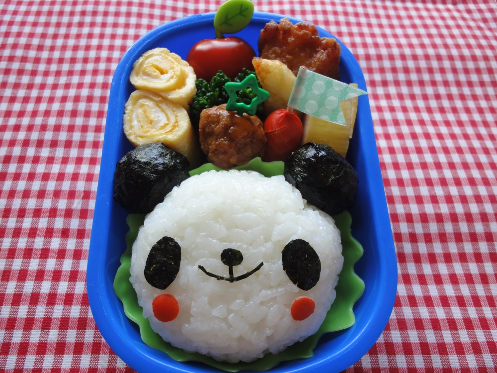 キャラ弁＊久々に登場～！！ぱんだのお弁当☆　_f0285497_1815263.jpg