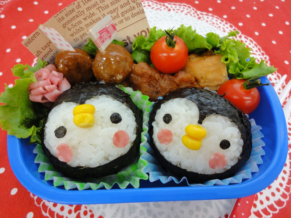 キャラ弁 ペンギンお弁当 おさらい編 子連れハワイ旅行blog