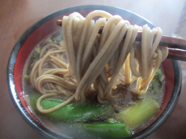 永谷園「鴨だしそば」_c0212604_6142449.jpg
