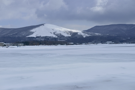 2014年2月22日　山中湖　ダイヤモンド富士_c0314839_10245570.jpg