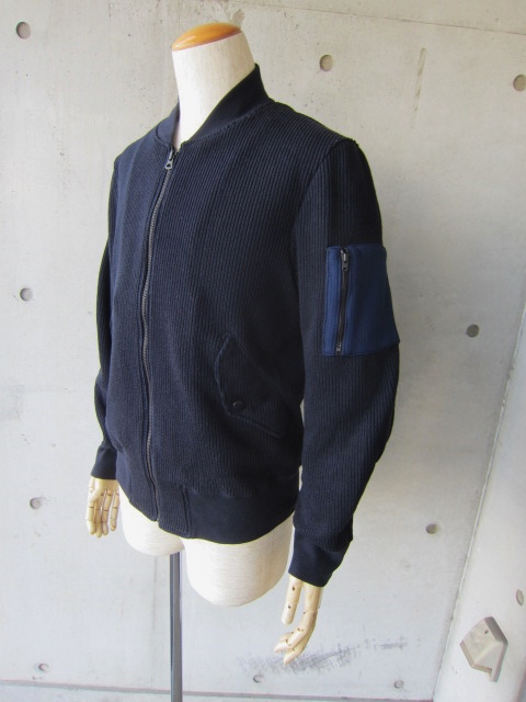SOUND MAN ・・・ Cotton KNIT ZIP JACKET (Vincent)!★!_d0152280_21354575.jpg