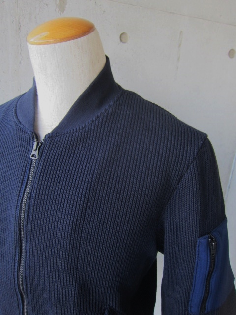 SOUND MAN ・・・ Cotton KNIT ZIP JACKET (Vincent)!★!_d0152280_21355342.jpg