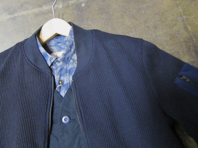 SOUND MAN ・・・ Cotton KNIT ZIP JACKET (Vincent)!★!_d0152280_21384445.jpg