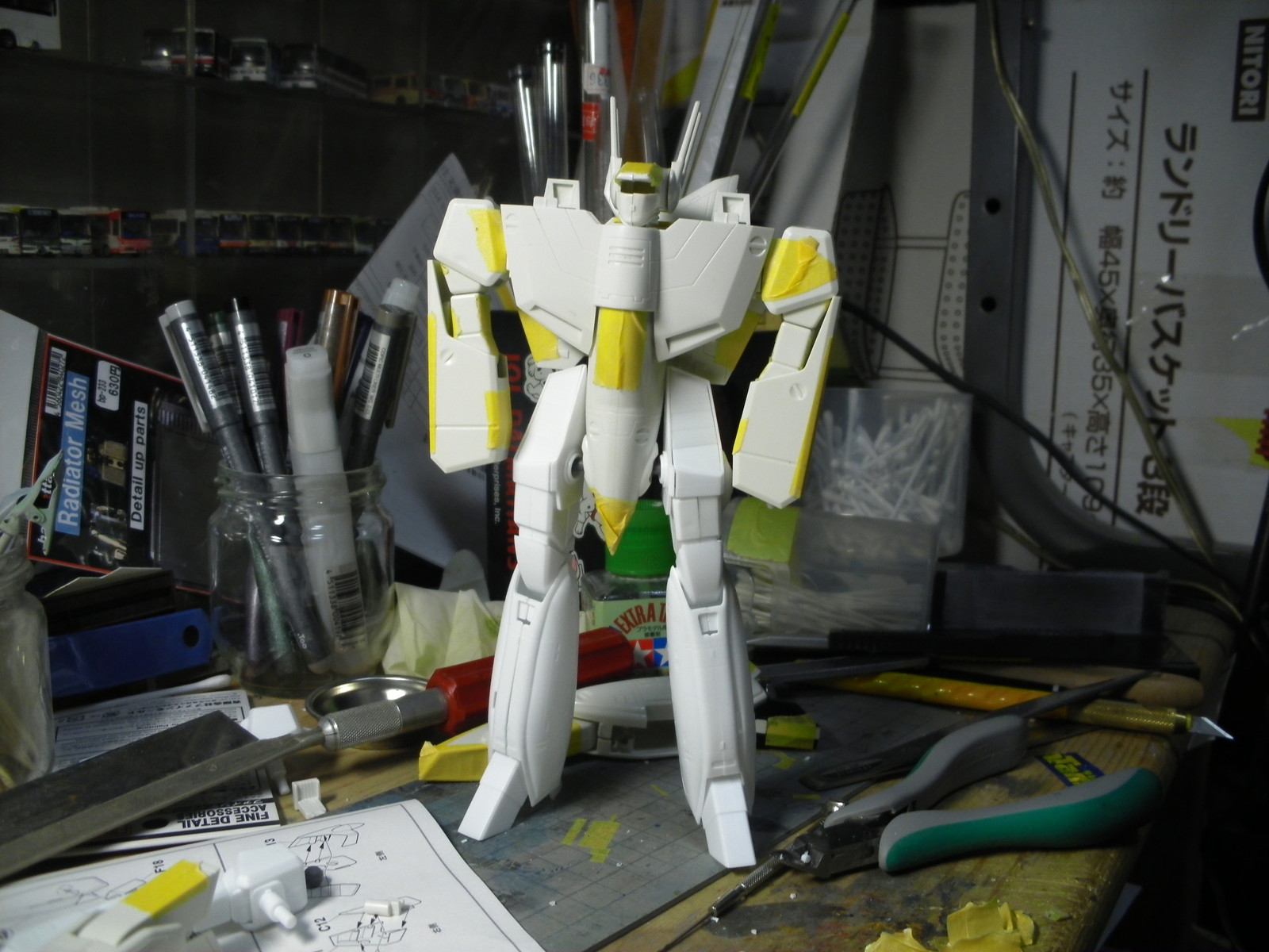 1/72 VF-1S 可変バルキリー その3 : ポロロンの日記