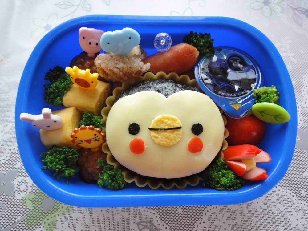キャラ弁 ペンギンお弁当 子連れハワイ旅行blog キャラ弁 ペンギンお弁当 子連れハワイ旅行blog