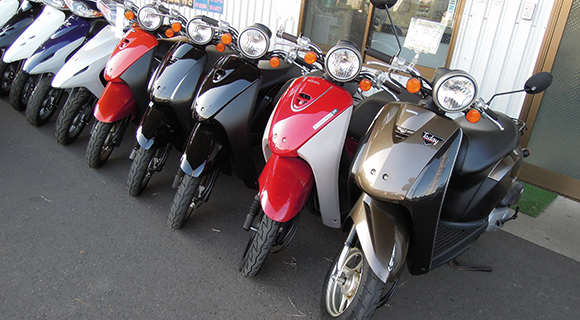 通勤 通学 に 中古原付スクーター(50cc)は いかがですか？_e0185939_16173468.jpg