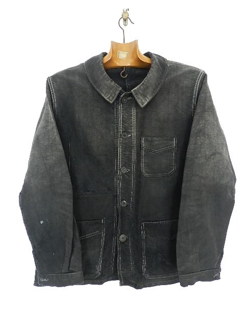French mole skin jacket black_f0226051_13162652.jpg