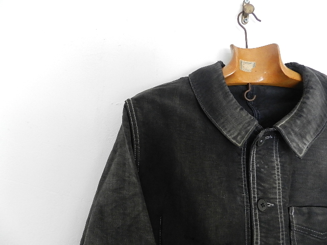French mole skin jacket black_f0226051_13163951.jpg