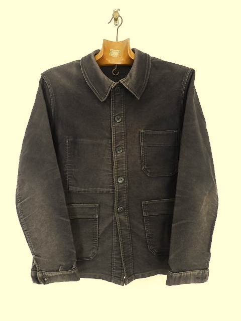 French mole skin jacket black_f0226051_13183440.jpg