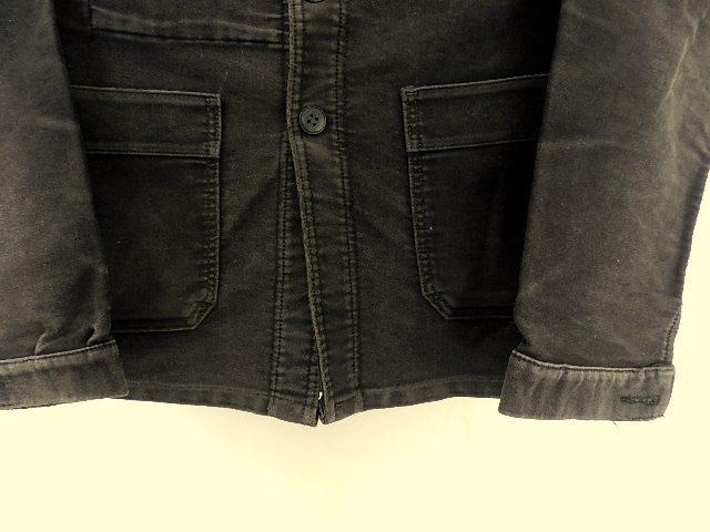 French mole skin jacket black_f0226051_13185763.jpg