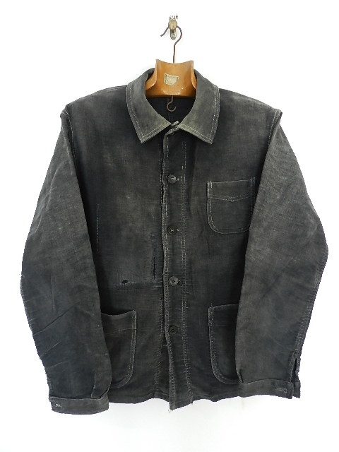 French mole skin jacket black_f0226051_13202649.jpg