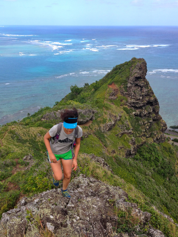 2014/01/23 Mountain Running Trip in Oahu of Hawaii Day.7  Nakoa Trail,Mt.Manamana_b0220886_14251445.jpg