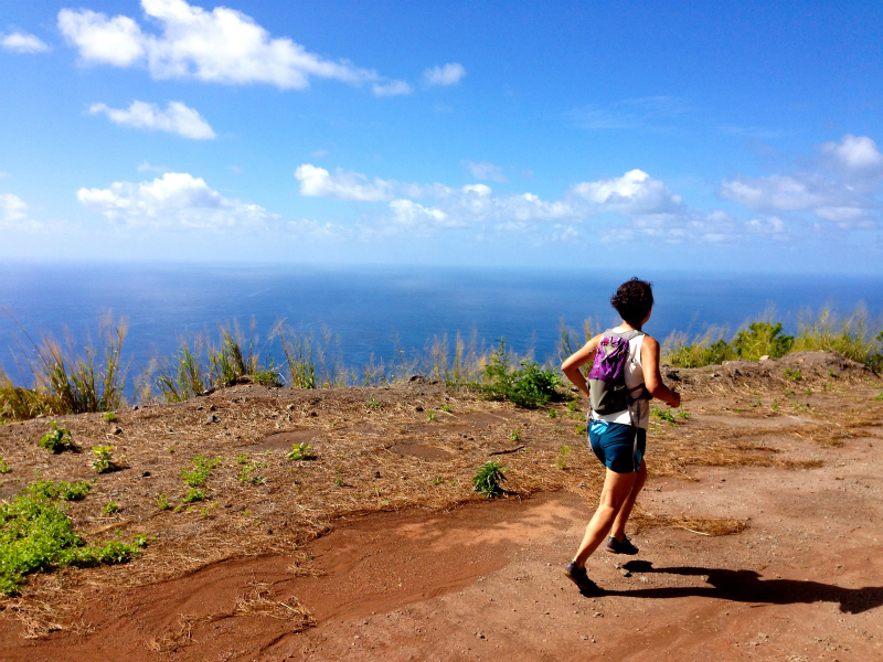 2014/01/24 Mountain Running Trip in Oahu of Hawaii Day.8 Kuaokala Ridge Trail_b0220886_17261453.jpg