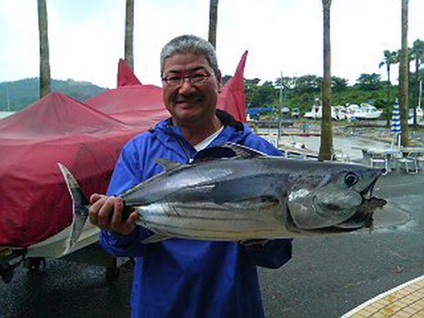 熊野灘から入ってきた潮に、カツオ？　トンボ？【カジキ・マグロトローリング】_f0009039_17025384.jpg