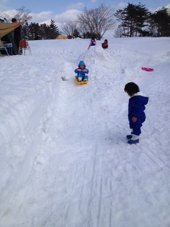 初！雪中キャンプ　中蒜山オートキャンプ場　2/22・23 _d0110262_9121973.jpg