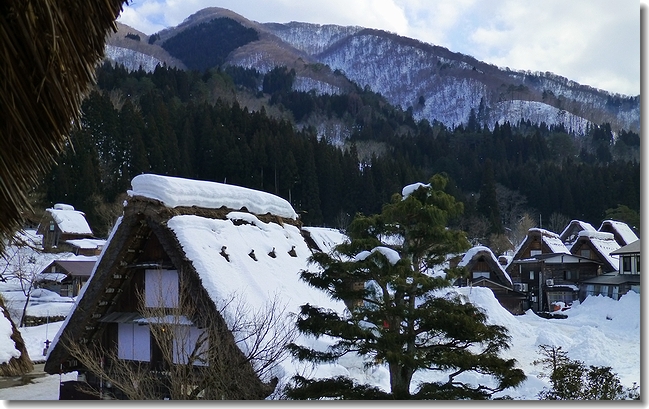 雪の白川郷と飛騨路　（合掌造り）_d0174983_8301228.jpg