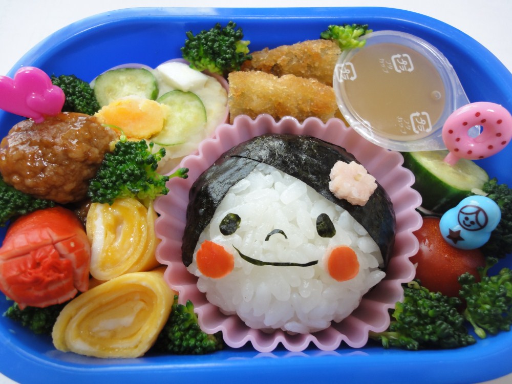 キャラ弁 女の子お弁当 子連れハワイ旅行blog