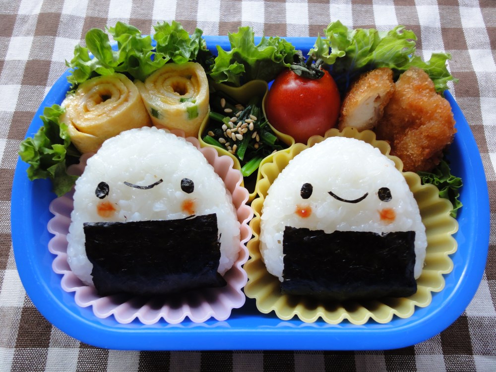 キャラ弁 簡単 おむすびくんお弁当 子連れハワイ旅行blog