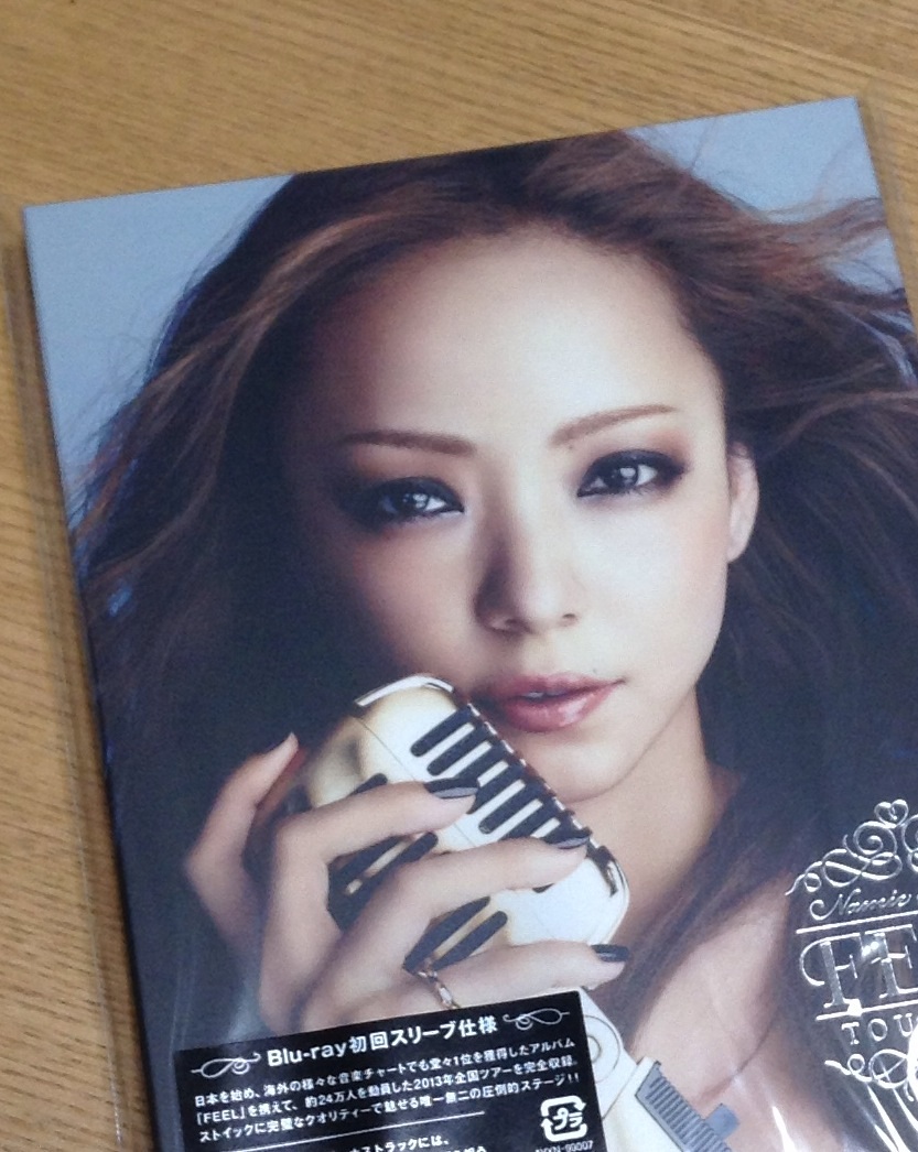 Feel Tour 13 Blu Ray 届いたよ I M Falling 安室奈美恵 と バイク と カフェラテ