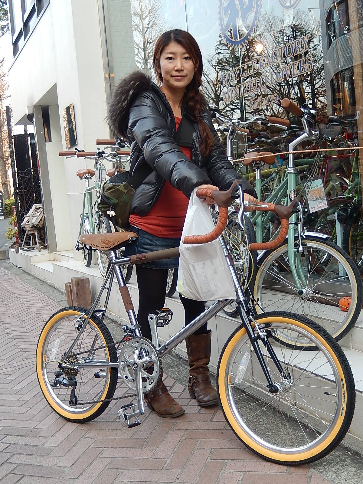 B-ant Bianchi 納車_e0188759_16233210.jpg