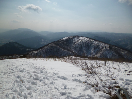 比良山系　天空の白き登山道（その2）_d0231858_16541693.jpg